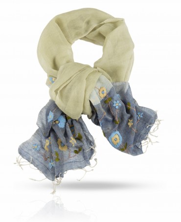 Палантин Женский ZW.EMB/TAU.BLUE